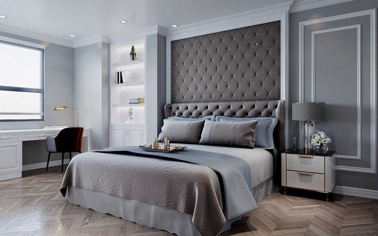 Nội thất phòng ngủ bán cổ điển NC01