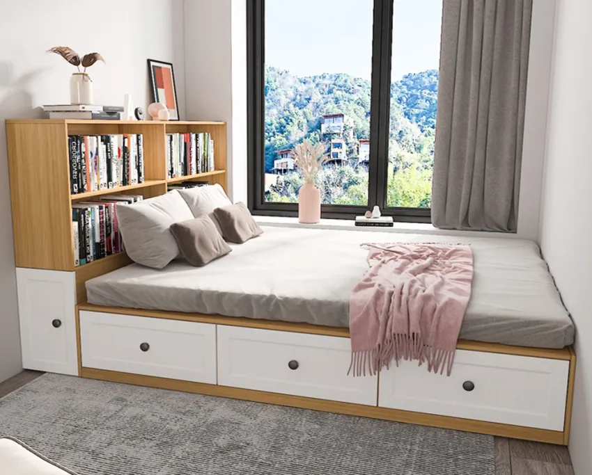 Giường ngủ gỗ công nghiệp GC02